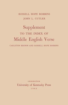 Supplement to the Index of Middle English Verse