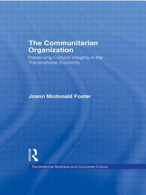 The Communitarian Organization