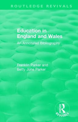 Education in England and Wales