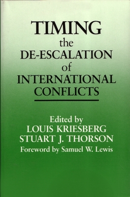 Timing the De-escalation of International Conflicts