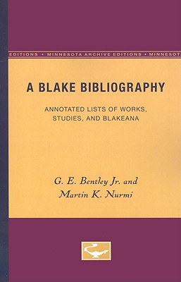 A Blake Bibliography