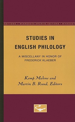 Studies in English Philology