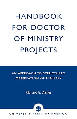 Handbook for Doctor of Ministry Projects