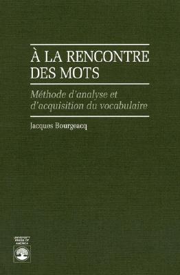 A La Recontre Des Mots?