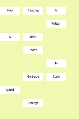How Reading Is Written