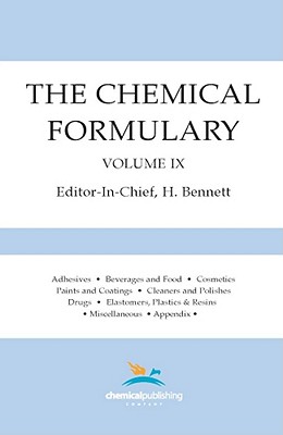 The Chemical Formulary, Volume 9