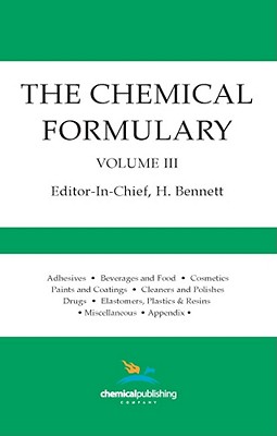 The Chemical Formulary, Volume 3