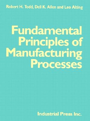 Fundamental Principles of Manufacturing Processes