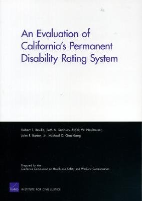 An Evaluation of California's Permanent Disability Rating System