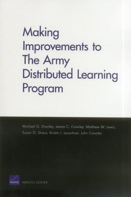 Making Improvements to the Army Distributed Learning Program