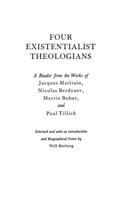 Four Existentialist Theologians