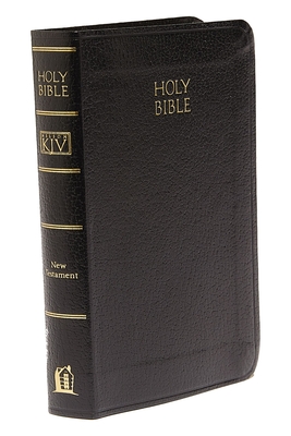 KJV, Vest Pocket New Testament and   Psalms, Leathersoft, Black, Red Letter