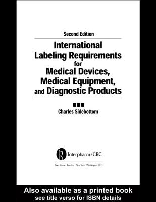 International Labeling Requirements for Medical Devices, Medical Equipment and Diagnostic Products