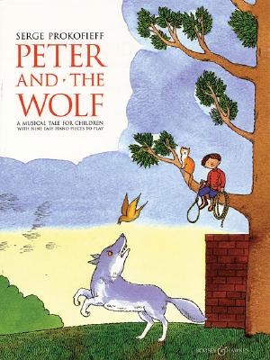 Peter and the Wolf Children's Book with Easy Piano Pieces