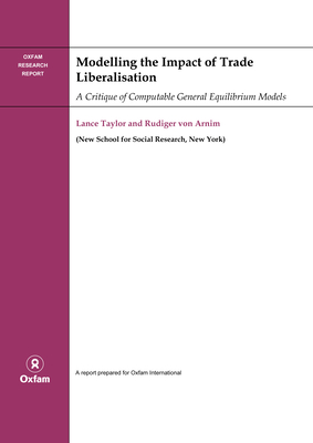 Modelling the Impact of Trade Liberalisation