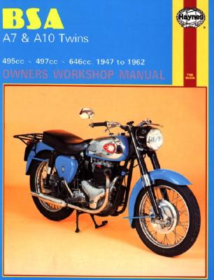 BSA A7 & A10 Twins (47 - 62) Haynes Repair Manual