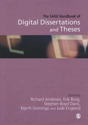 The SAGE Handbook of Digital Dissertations and Theses