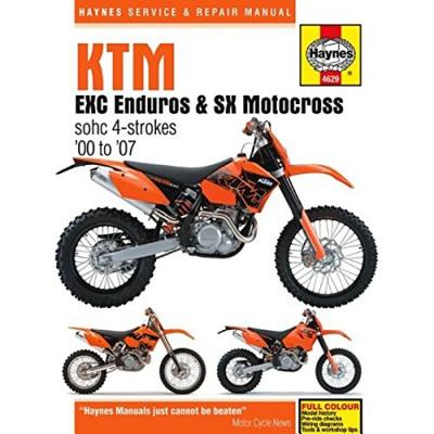 KTM EXC Enduros & SX Motocross sohc 4-strokes (00 - 07)