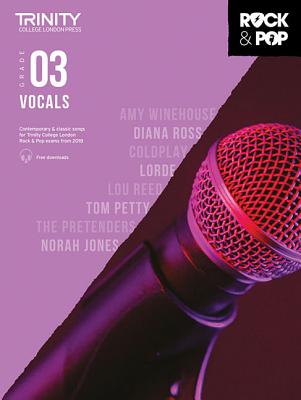 Trinity College London Rock & Pop 2018 Vocals Grade 3