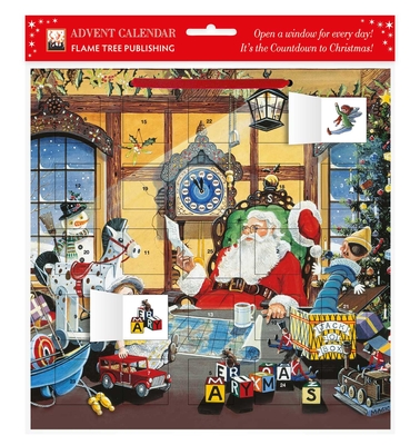 Letter to Santa advent calendar (with stickers)