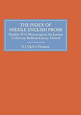 The Index of Middle English Prose