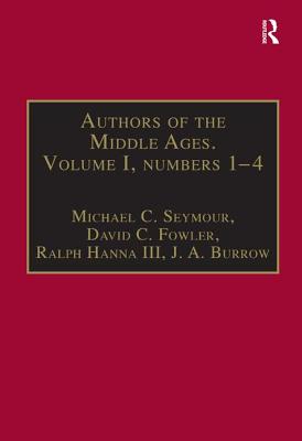 Authors of the Middle Ages. Volume I, Nos 1-4