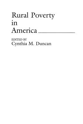 Rural Poverty in America