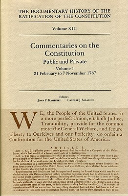 Commentaries of the Constitution Vol 1