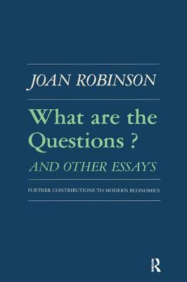 What are the Questions and Other Essays