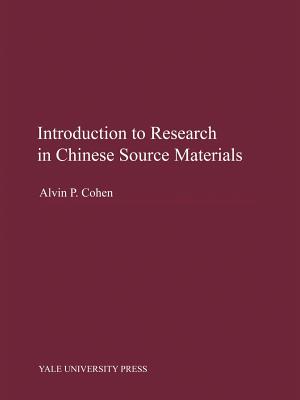 Introduction to Research in Chinese Source Materials