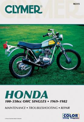 Honda 100-350cc OHC Singles Motorcycle (1969-1982) Service Repair Manual