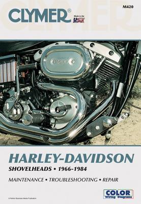 Harley-Davidson Shovelhead Motorcycle (1966-1984) Clymer Repair Manual