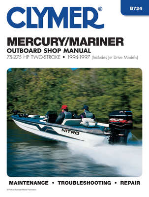 Mercury Mariner 75-275 HP Two Stroke Outboards Includes Jet Drive Models (1994-1997) Service Repair Manual