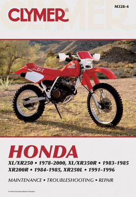 Honda XL/XR250 (1978-2000) & XL/XR350R (1983-1985) Motorcycle Service Repair Manual