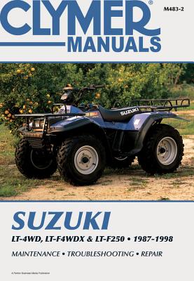 Suzuki LT-4WD, LT-F4WDX & LT-F250 ATV (1987-1998) Service Repair Manual