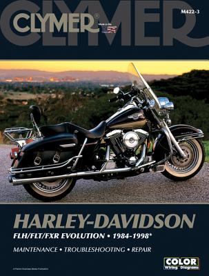 Harley-Davidson Road King, Electra, Tour Glide, Low Rider Motorcycle (1984-1998) Clymer Repair Manual