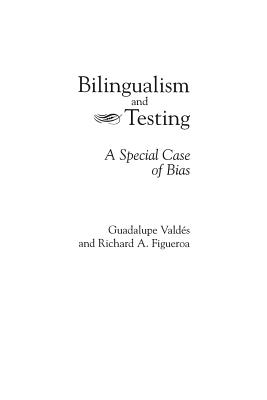 Bilingualism and Testing