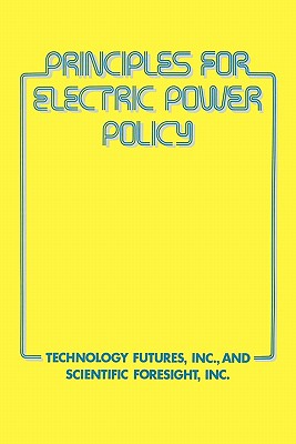 Principles for Electric Power Policy