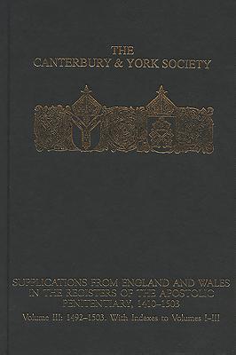 Supplications from England and Wales in the Registers of the Apostolic Penitentiary, 1410-1503