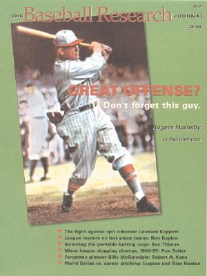 The Baseball Research Journal (BRJ), Volume 28