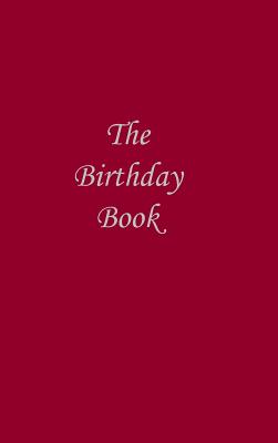 The Birthday Book (Dark Red Cover)