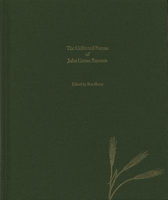 Collected Poems of John Crowe Ransom
