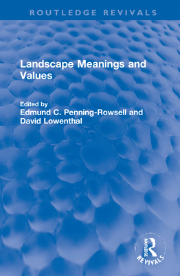 Landscape Meanings and Values