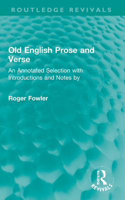 Old English Prose and Verse