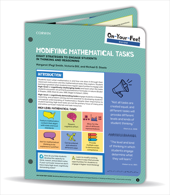 On-Your-Feet Guide: Modifying Mathematical Tasks