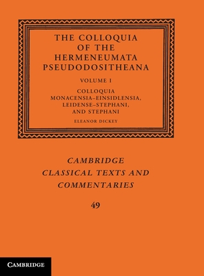 The Colloquia of the Hermeneumata Pseudodositheana