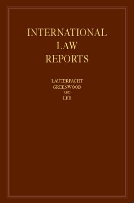 International Law Reports: Volume 156