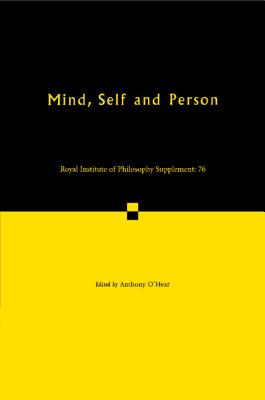 Mind, Self and Person