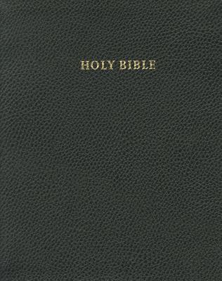 NKJV Aquila Wide Margin Reference Bible, Black Calf Split Leather, Red-letter Text, NK744:XRM