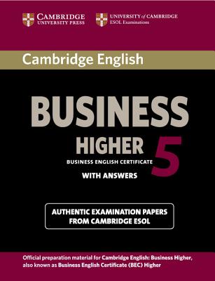 Cambridge English Business 5 Higher Student's Book with Answers